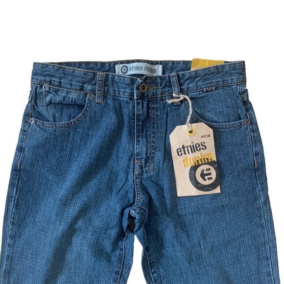 New Etnies Denim Jeans Size 28 - Picture 2 of 12